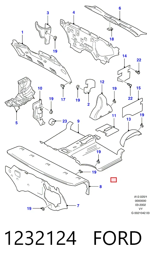 Обшивка капота Ford Galaxy I VX минивэн (WGR) (1994 - 2000) цена, от 221.14 USD