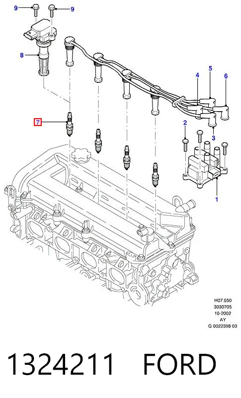 Свеча зажигания Bosch W7DC цена, от 2.26 USD