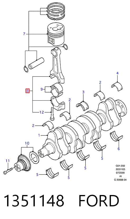  Fiat/Alfa/Lancia 9661857980 цена, от 79.94 USD