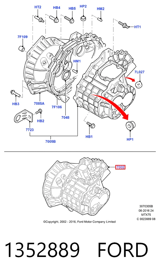  КПП Ford Focus 1