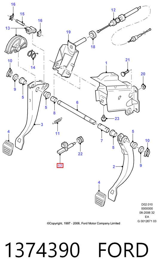 Лягушка Ford Ka хэтчбек (RBT) (1996 - 2008) цена, от 4.16 USD
