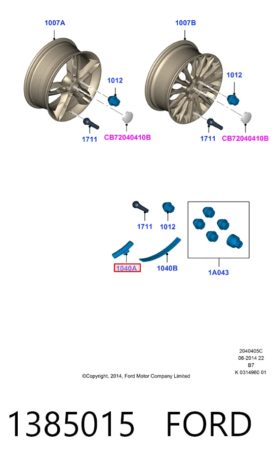 1385015 Ford