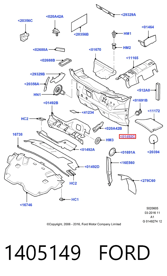  Фара противотуманная левая Ford Mondeo 4