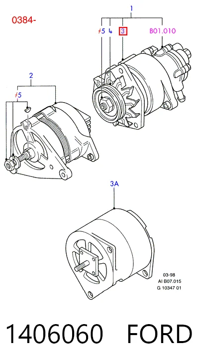 Автомобильный генератор Hmpx HMP894F10300AA цена, от 149.66 USD