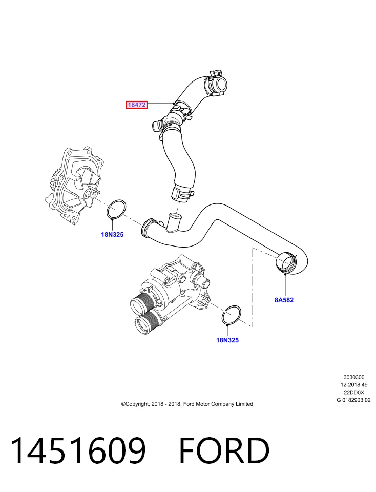 6G9Q9Y438AB Ford 
