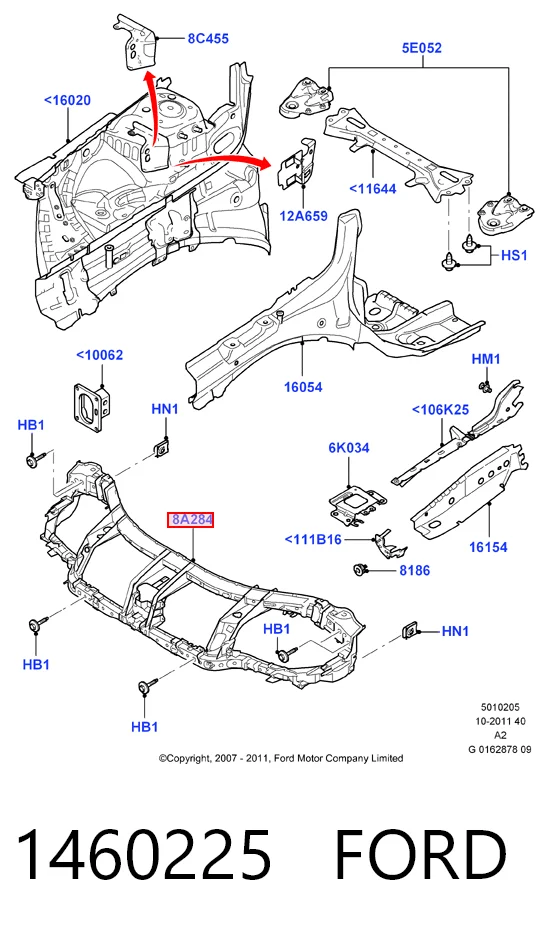 Панель передняя BSG BSG30922190 цена, от 79.55 USD
