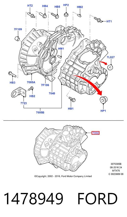 Коробка переключения передач Mazda 3 седан (BK12) (2004 - 2006) цена, от 94.63 USD