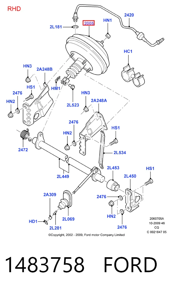 Вакуумник Ford Ka хэтчбек (RBT) (1996 - 2008) цена, от 306.30 USD