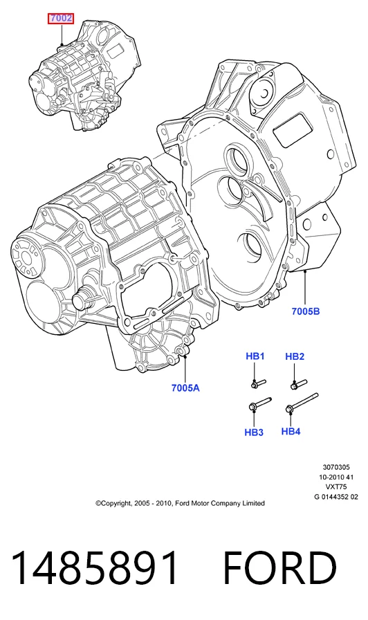  КПП Ford Transit 6