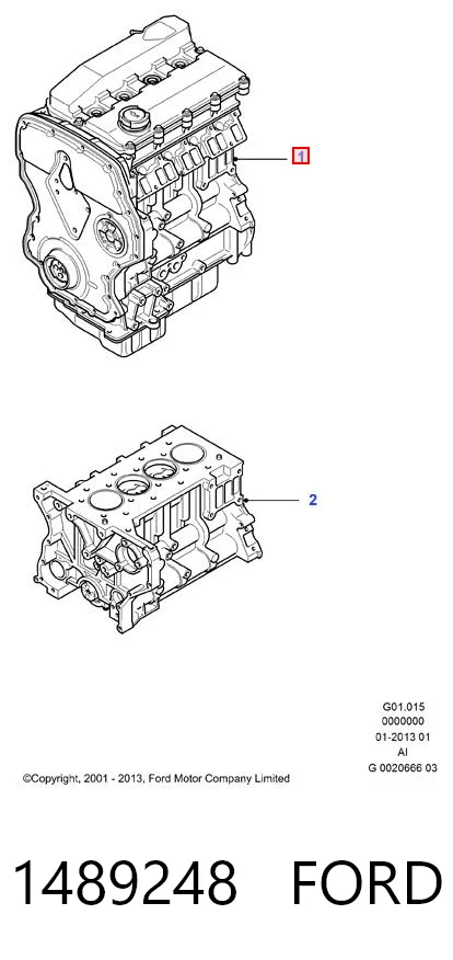 Мотор в сборе на Ford Transit V V184/5