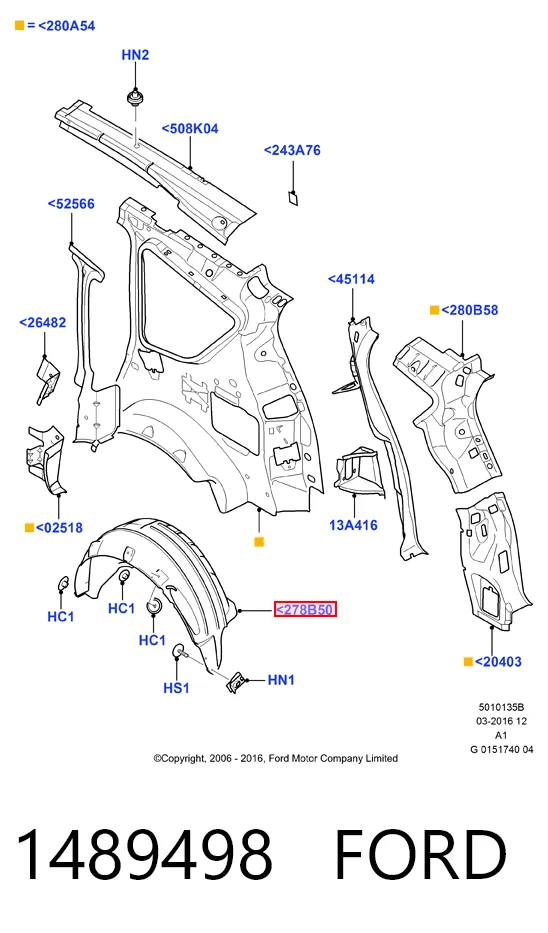 6M21U278B51BA Ford
