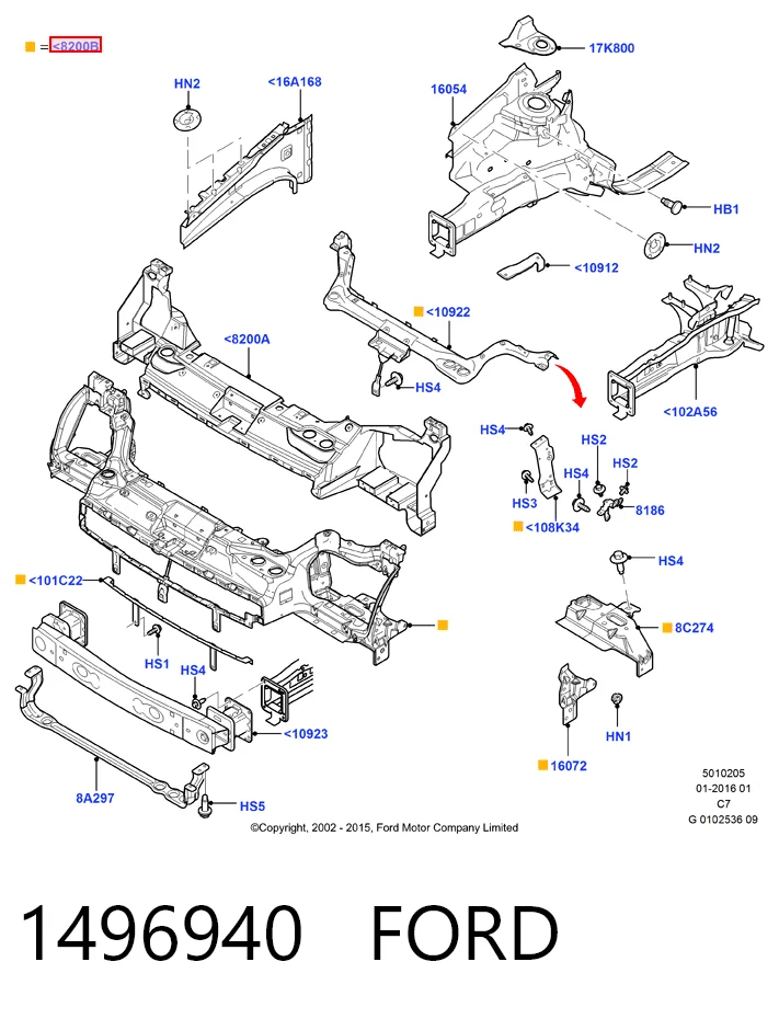 Телевизор на Ford Connect  TC7