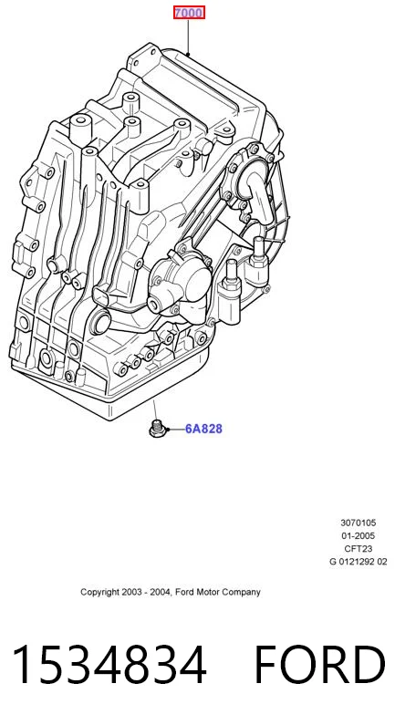 АКПП в сборе (автоматическая коробка передач) Ford Focus 2 DA, HCP, DP