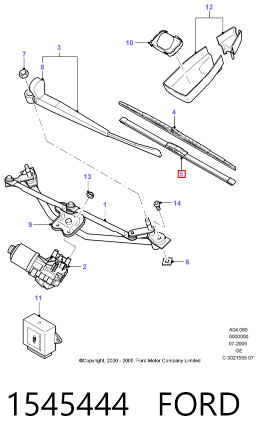 1545444 Ford 