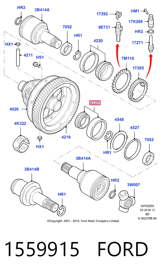 Подшипник полуоси переднего моста INA 462014910 цена, от 43.98 USD