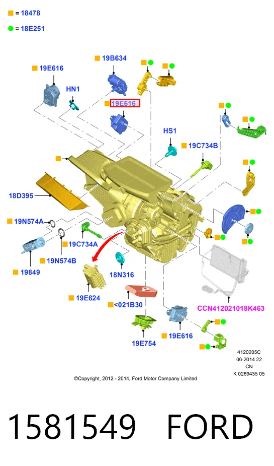 1581549 Ford 