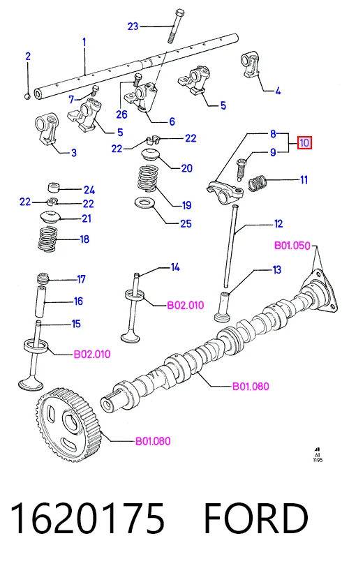  Коромысло Ford Transit 4