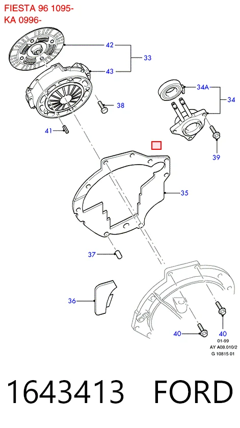 Купить MB350 Rocky Подшипник включения сцепления