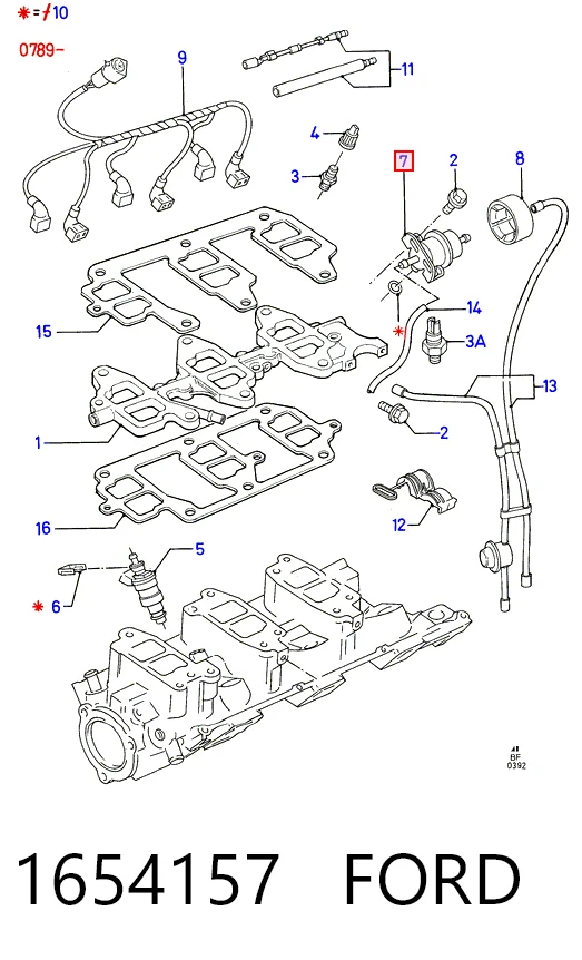 0280160291 Bosch Регулятор давления в топливной рейке