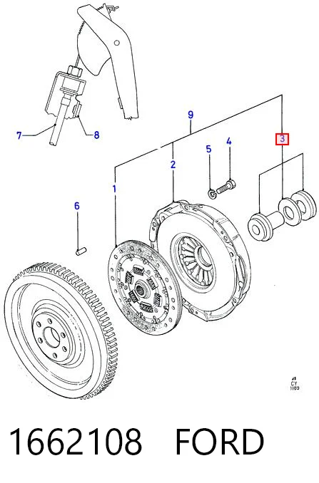 Подшипник сцепления выжимной DP Group CP14548