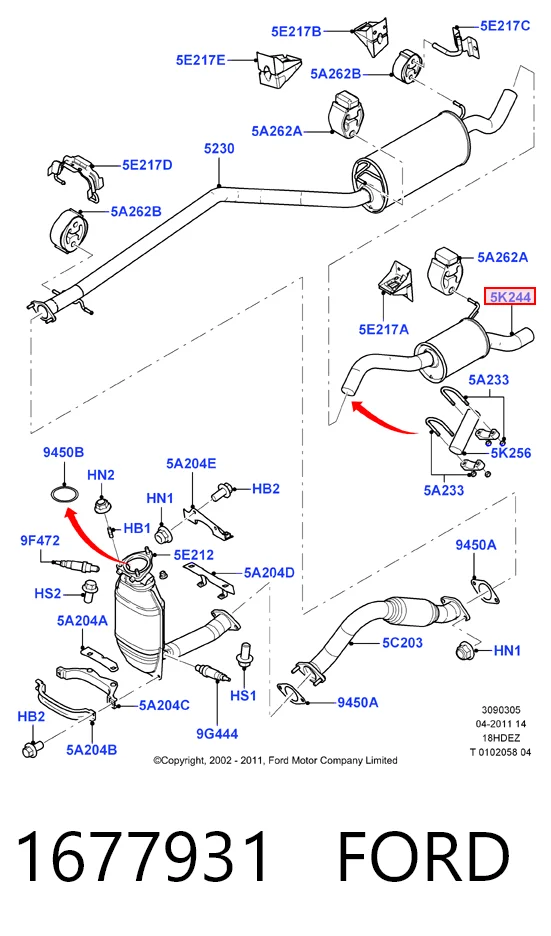 FP2803G33 Polmostrow Выхлопная труба