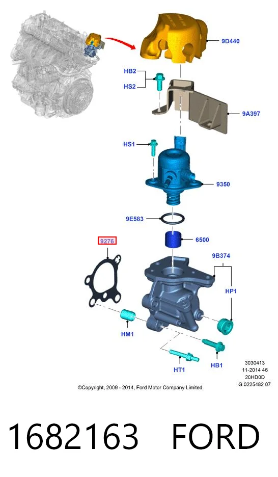 Прокладка топливного насоса ТНВД Volvo 31316642 цена, от 5.98 USD