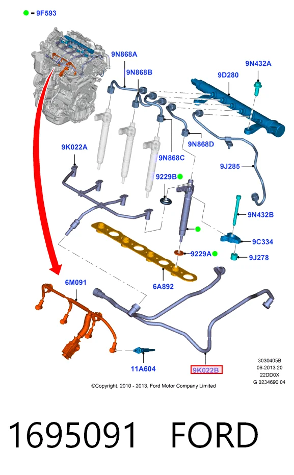 BG9Q9K022AA Jaguar 