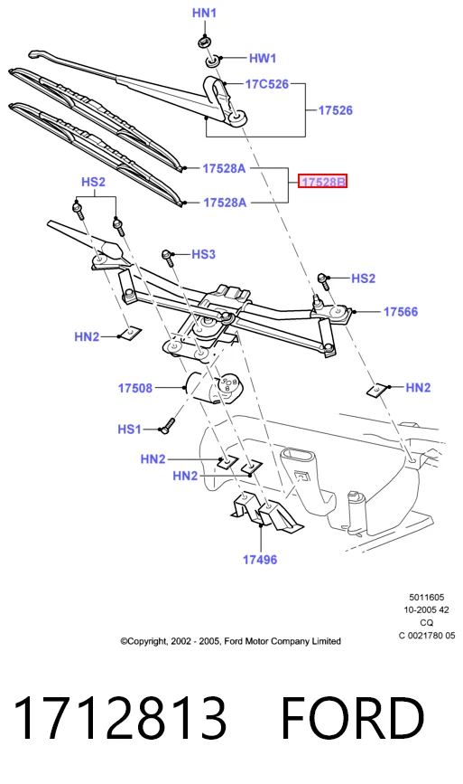 1712813 Ford