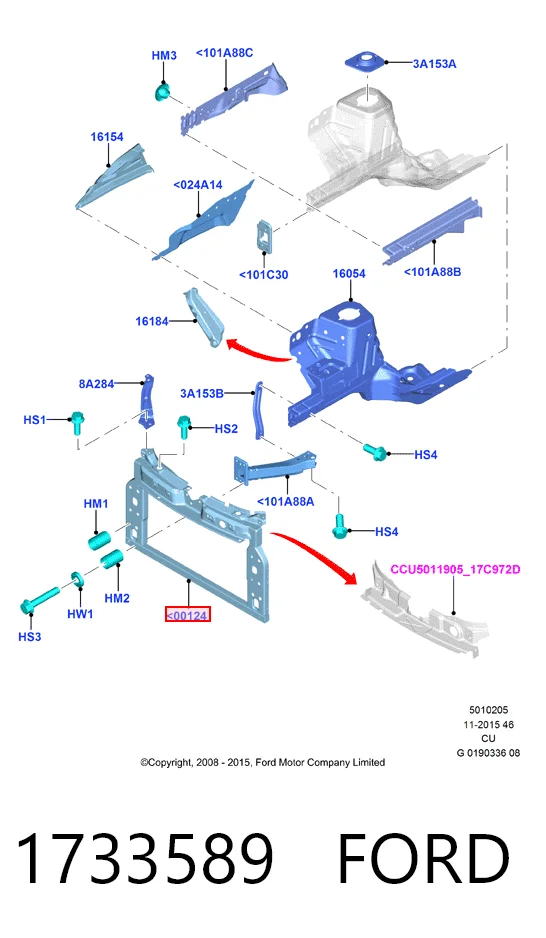 Панель передняя Polcar 323304 цена, от 100.79 USD