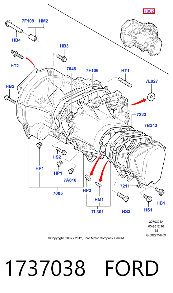  КПП Ford Focus 2