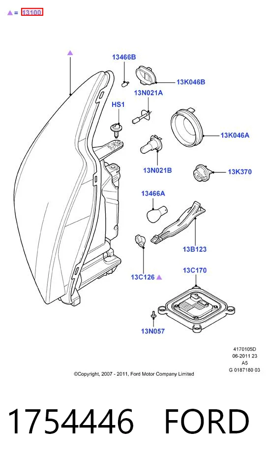 Купить HMP8M5113101CF Hmpx Фара левая передняя