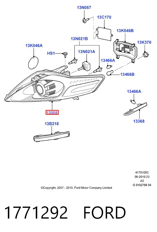 Фара левая Polcar 3219092T цена, от 444.92 USD