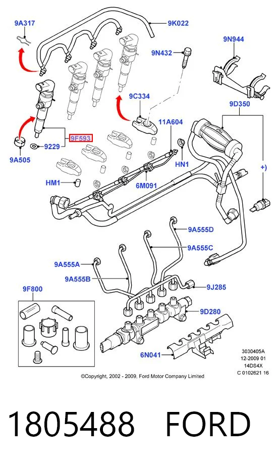 Форсунка инжектора Continental/Siemens 5WS40516 цена, от 406.45 USD