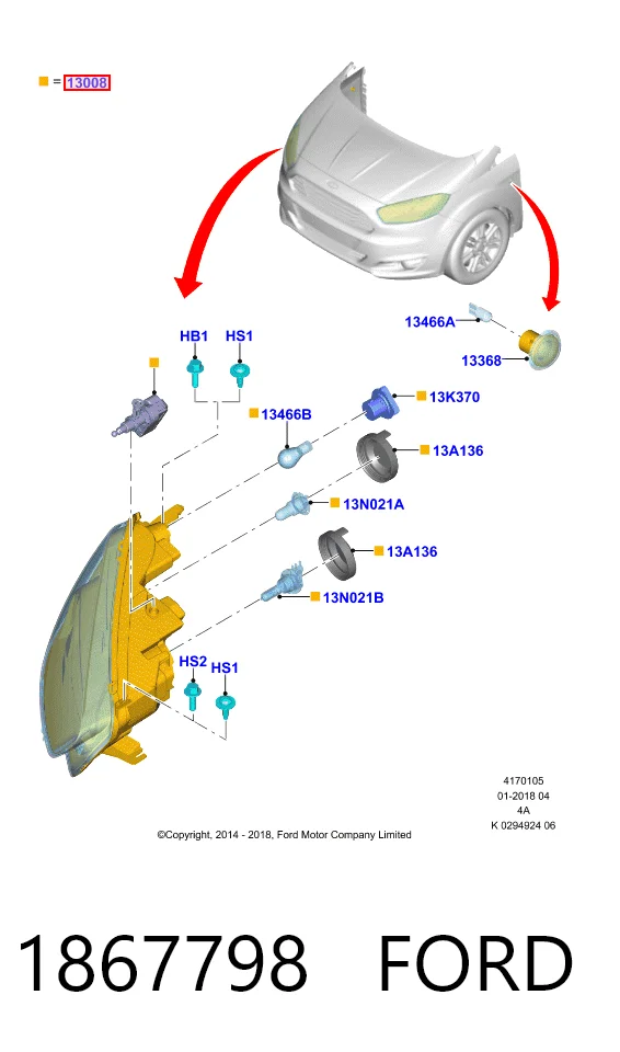 505923 Ayfar Фара