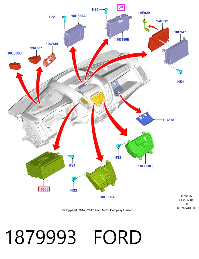 Автомагнитола Форд Транзит VII