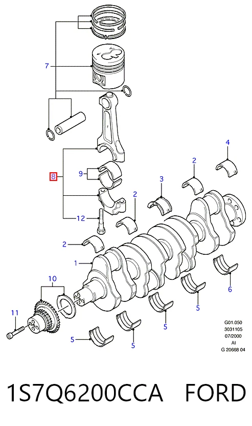 9661857980 Fiat/Alfa/Lancia