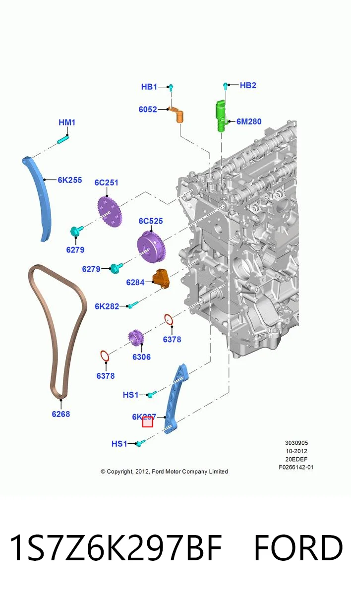 1S7Z6K297BF Ford 