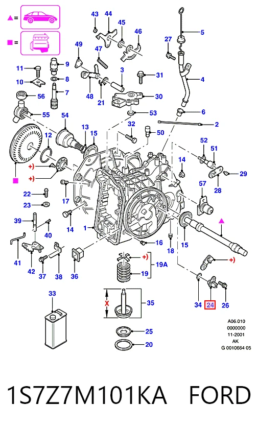  Датчик скорости Ford Maverick 2