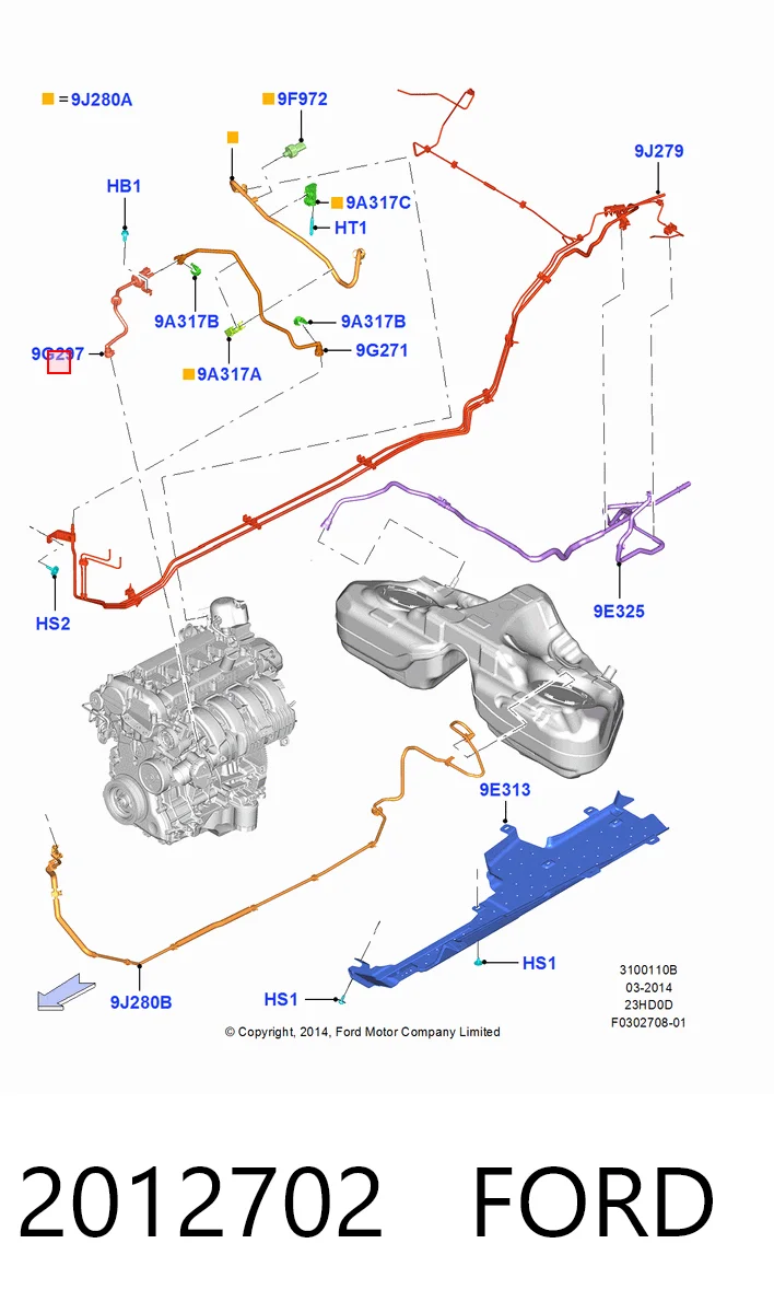 CP972 Standard Клапан абсорбера