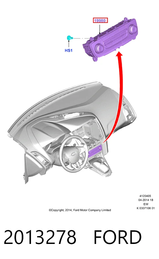Регулятор вентилятора отопителя Ford Focus III хэтчбек (CB8) (2010 - 2020) цена, от 205.25 USD