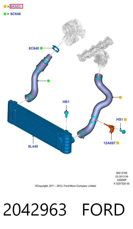 HMPCC116K863DD Hmpx Патрубок интеркуллера