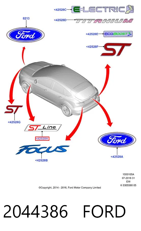 2044386 Ford 