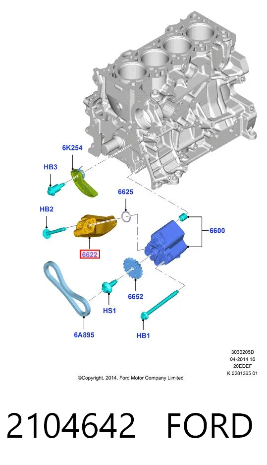2104642 Ford 