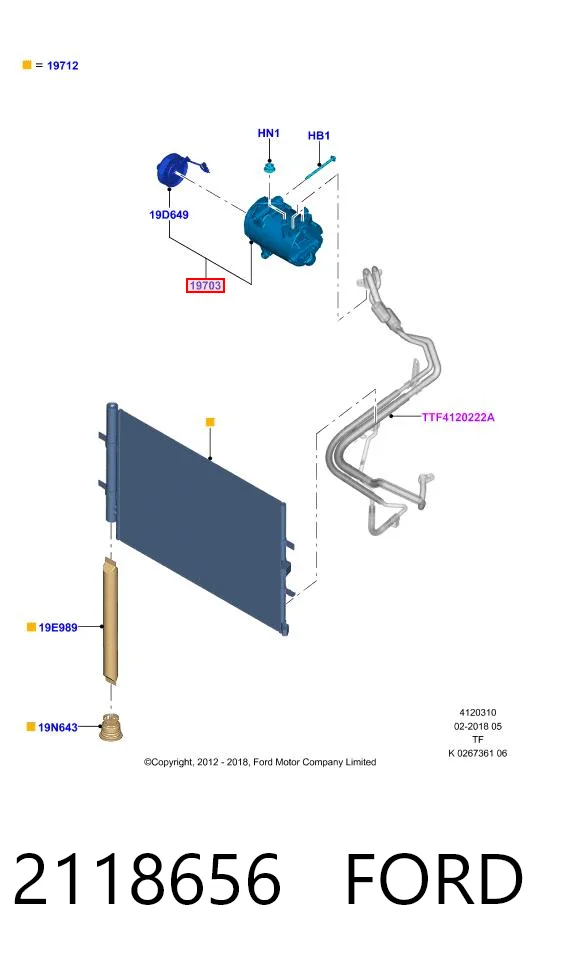 Компрессор кондиционера 320261 NRF