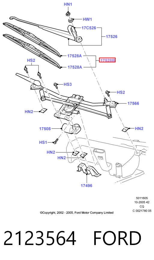  Щетки стеклоочистителя Volkswagen Golf 2