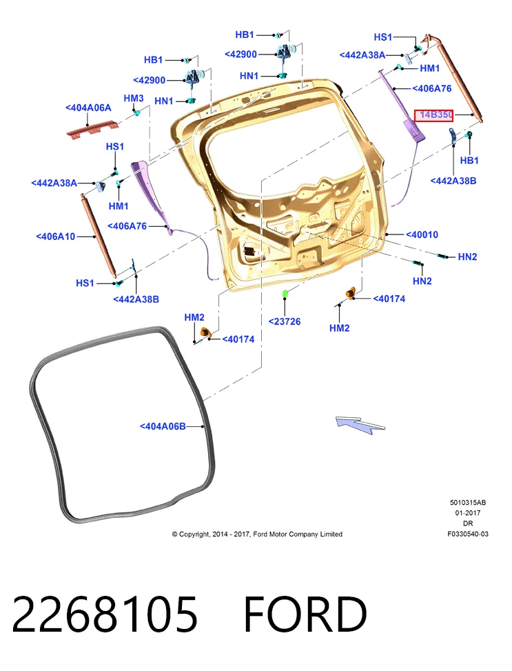 2268105 Ford