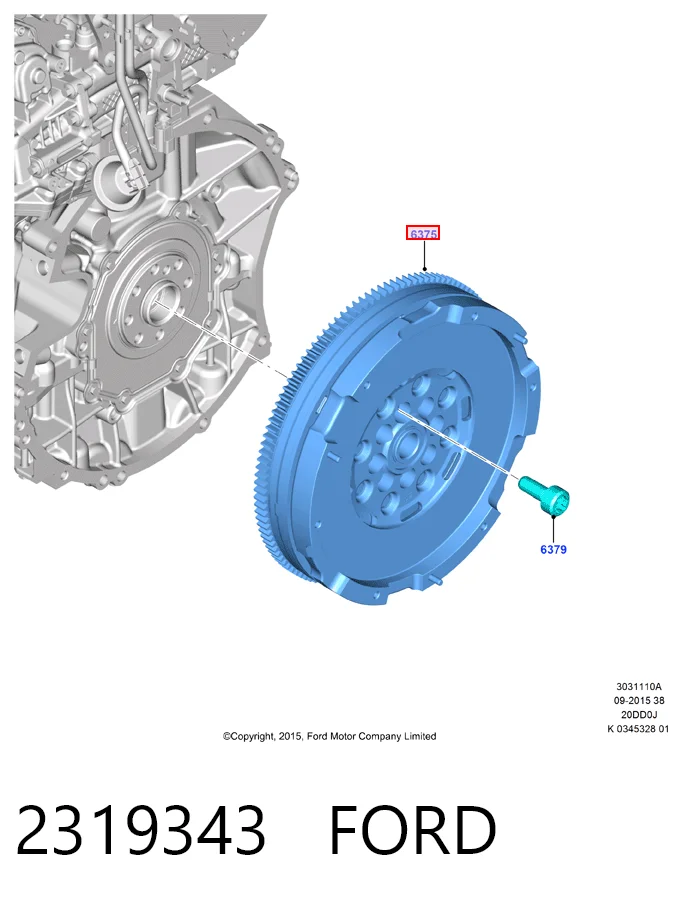 Маховик двигателя Sachs 2294701080 цена, от 565.67 USD