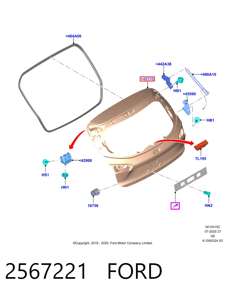 2567221 Ford