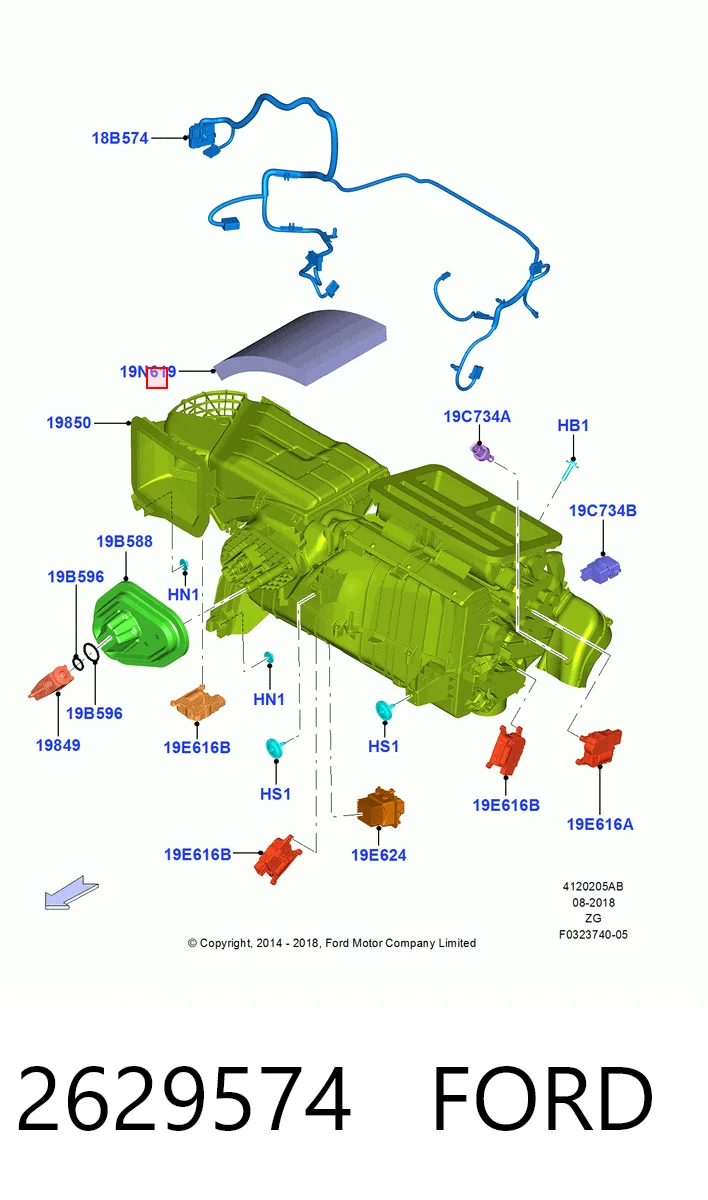 Фильтр салона 670FD1029P TYC