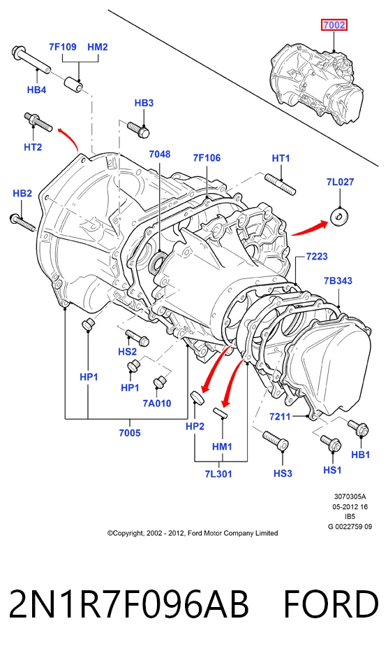  КПП Ford Fusion 